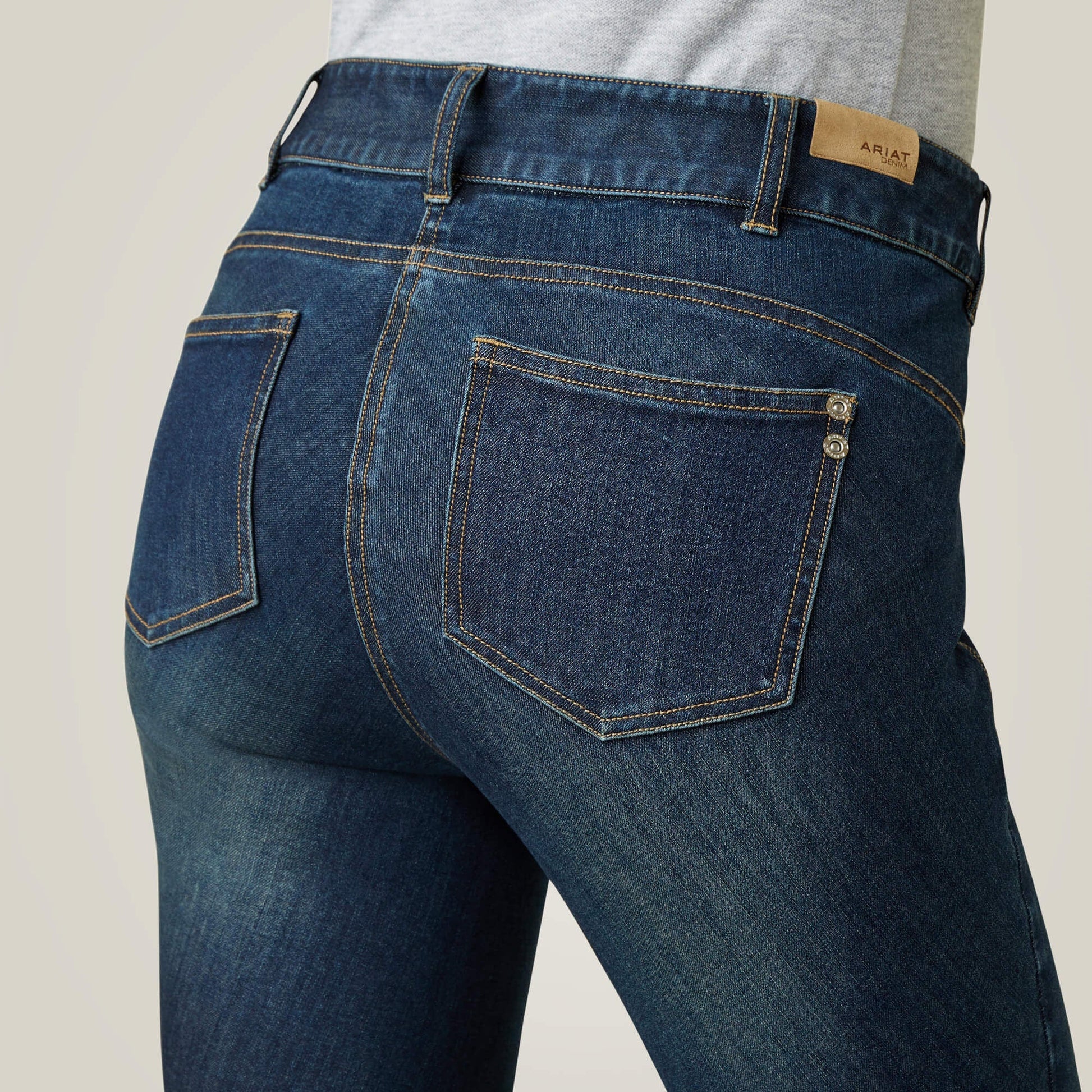 Halo Denim Knee Patch Breech Women | Ariat online