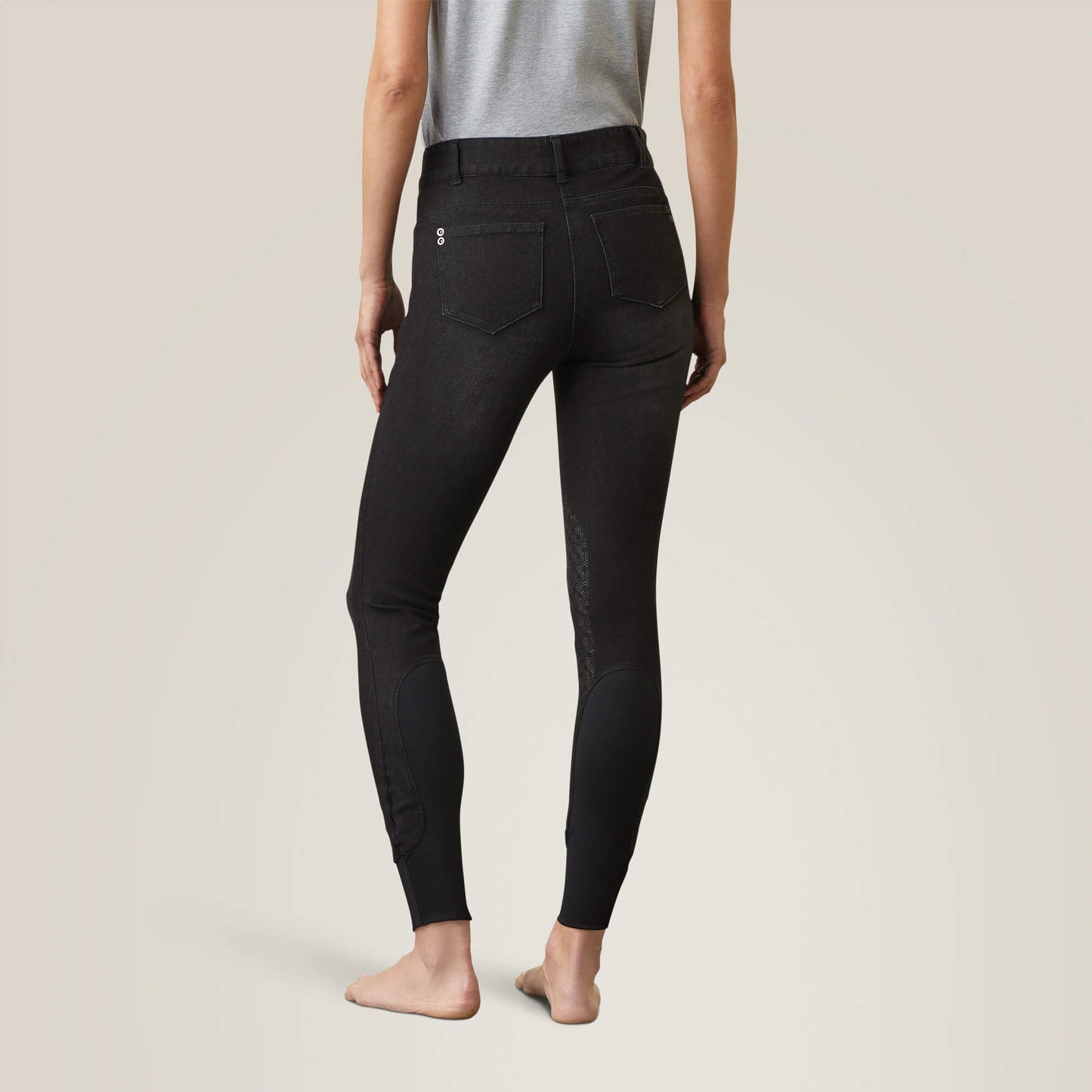 Halo B Denim Knee Patch Breech Women | Ariat online