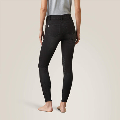 Halo B Denim Knee Patch Breech Women | Ariat online