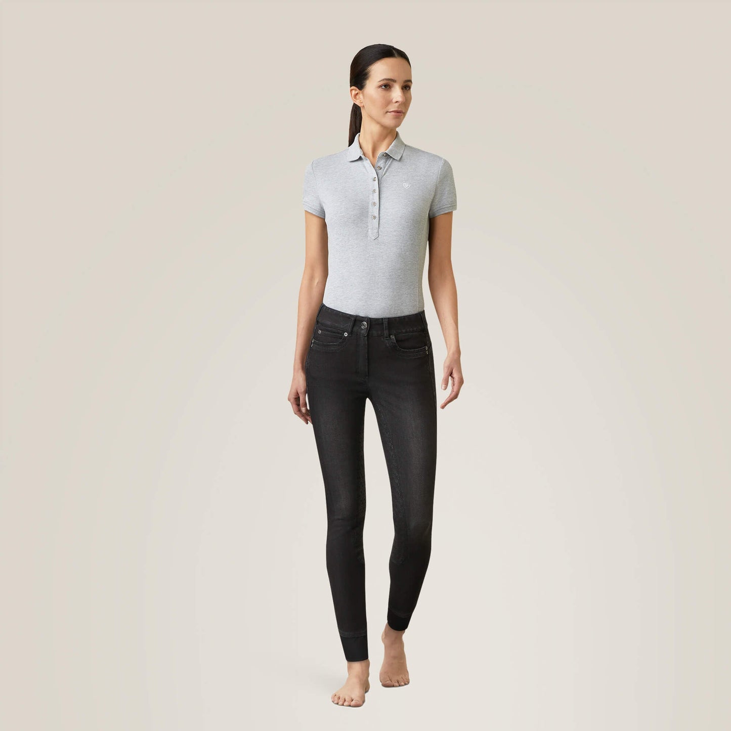 Halo B Denim Full Seat Breech Women | Ariat online