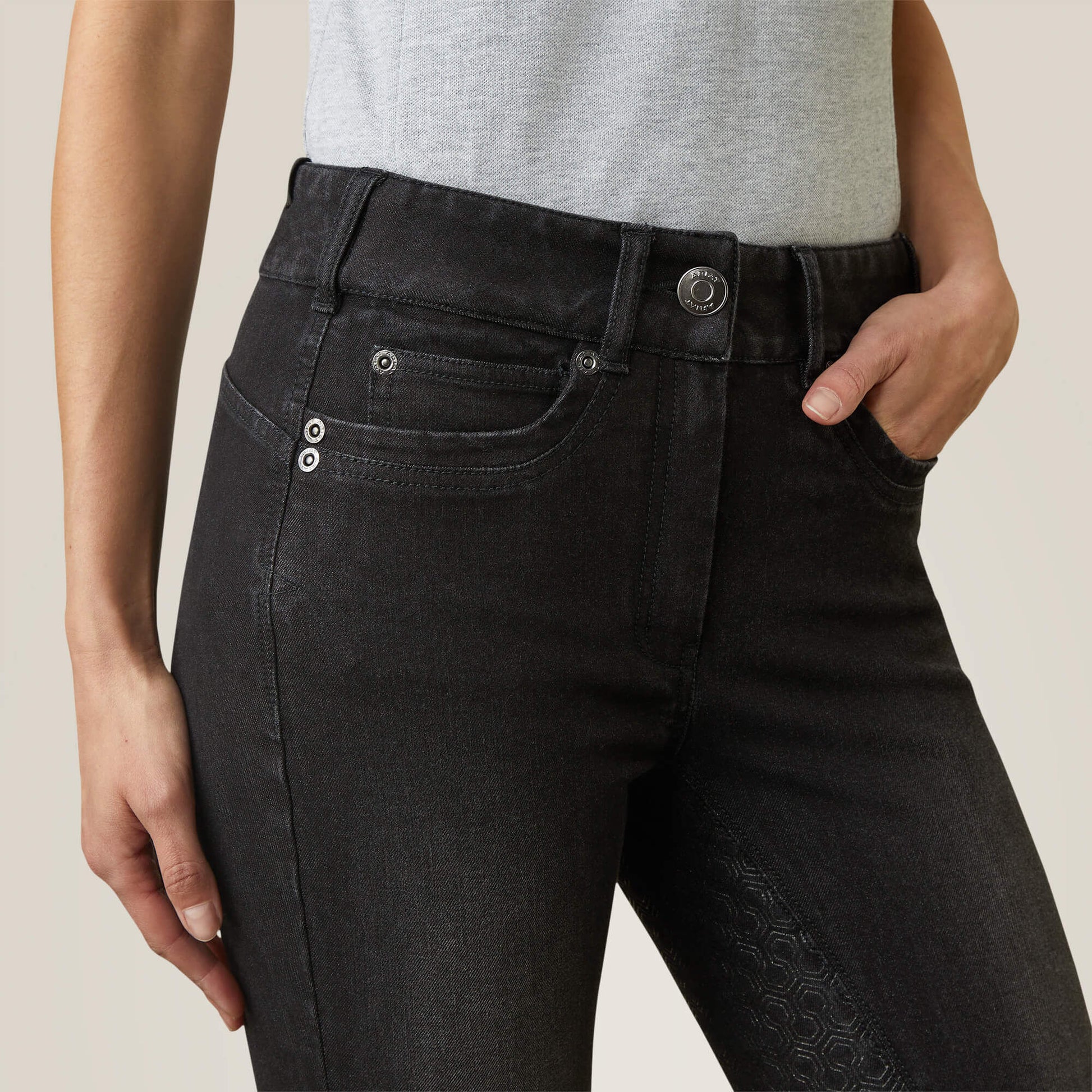 Halo B Denim Full Seat Breech Women | Ariat online