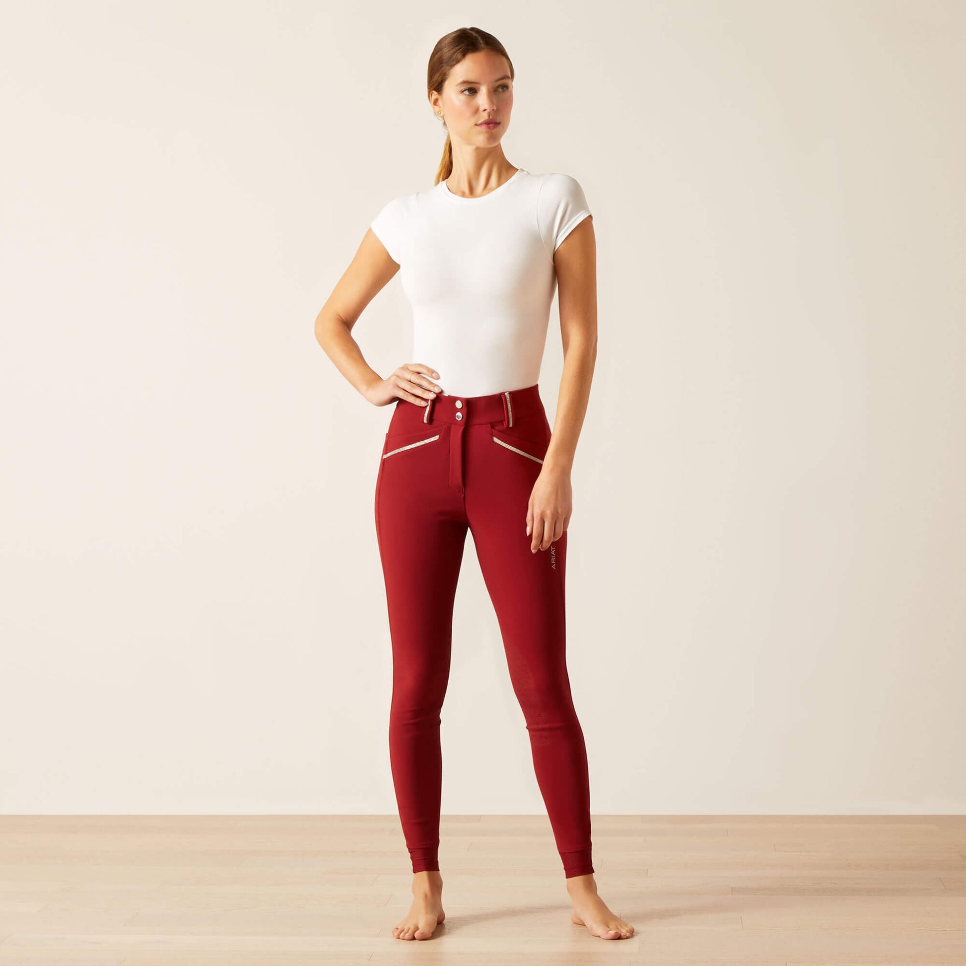 Tri Factor Grace Knee Patch Breech Women | Ariat on sale