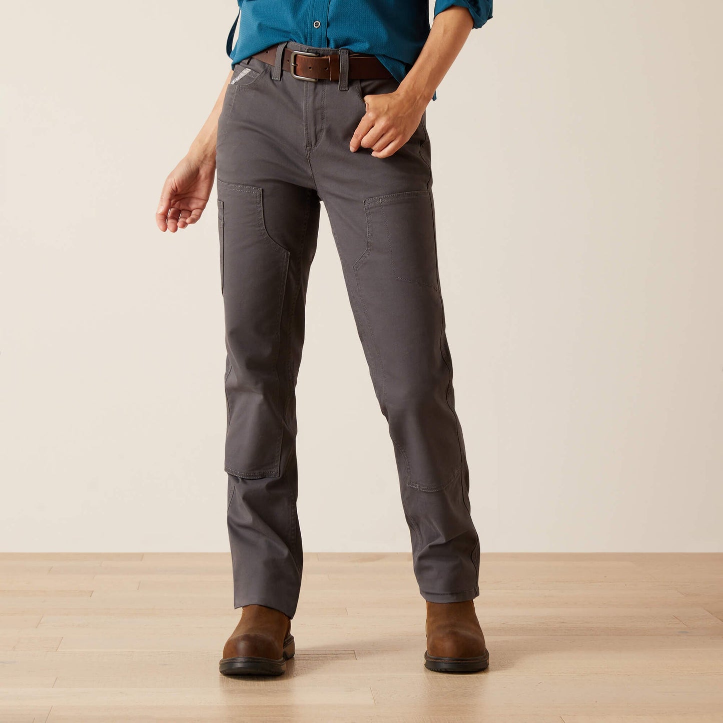 Rebar PR DuraStretch Made Tough Double Front Straight Pant Women | Ariat online