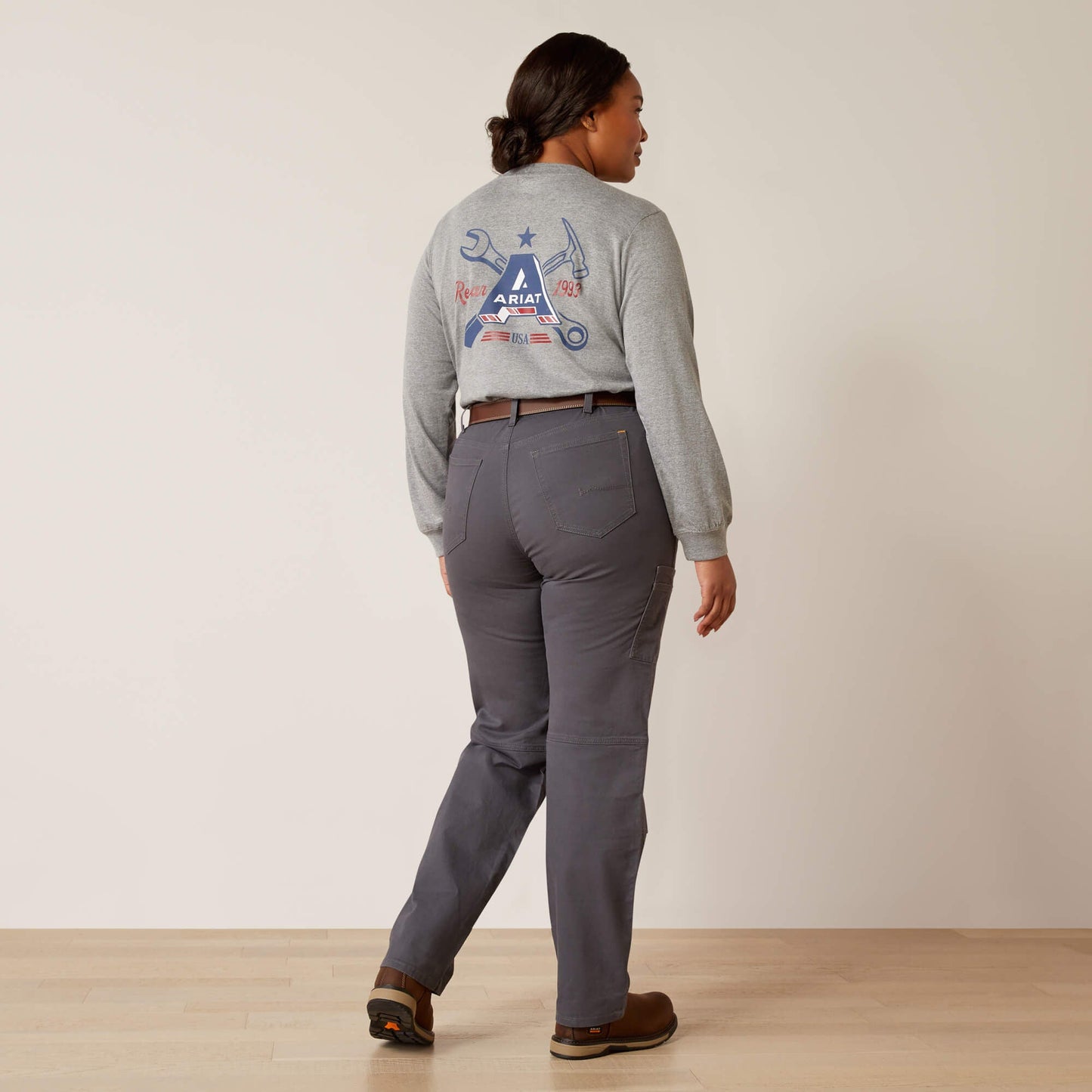 Rebar PR DuraStretch Made Tough Double Front Straight Pant Women | Ariat online