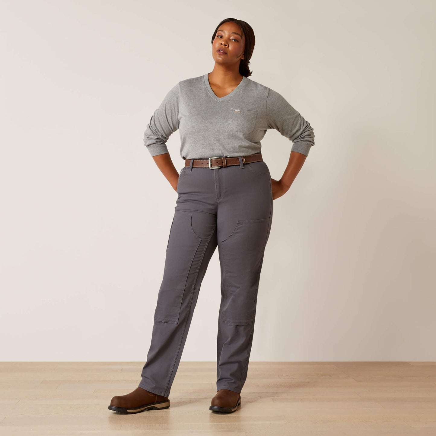 Rebar PR DuraStretch Made Tough Double Front Straight Pant Women | Ariat online
