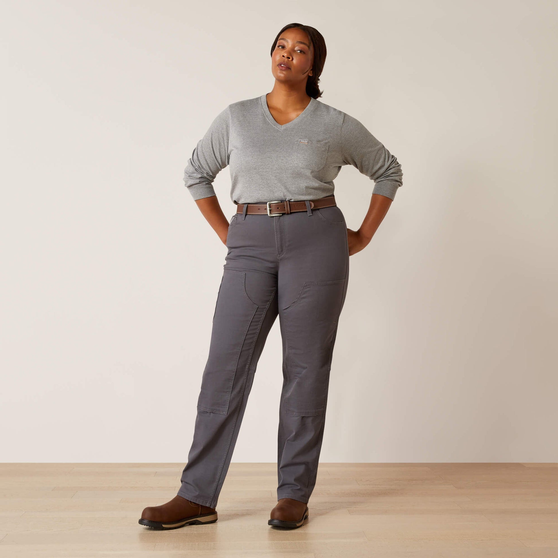 Rebar PR DuraStretch Made Tough Double Front Straight Pant Women | Ariat online