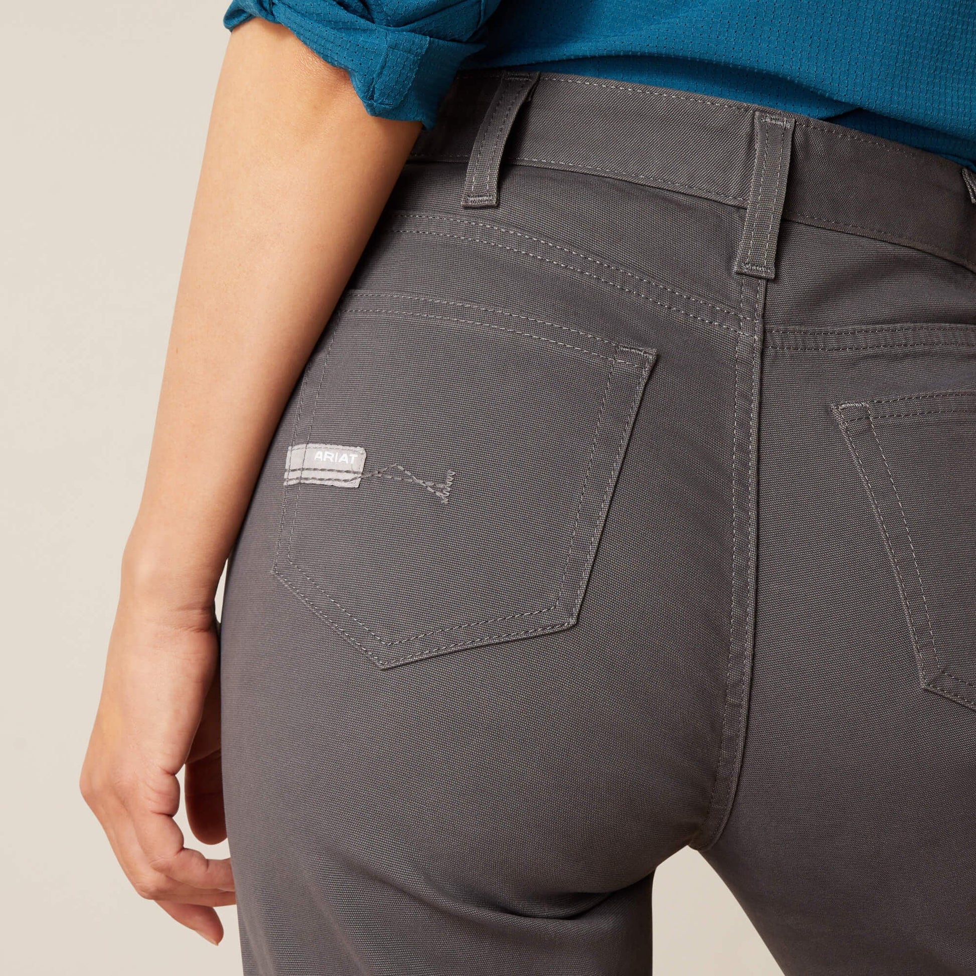 Rebar PR DuraStretch Made Tough Double Front Straight Pant Women | Ariat online