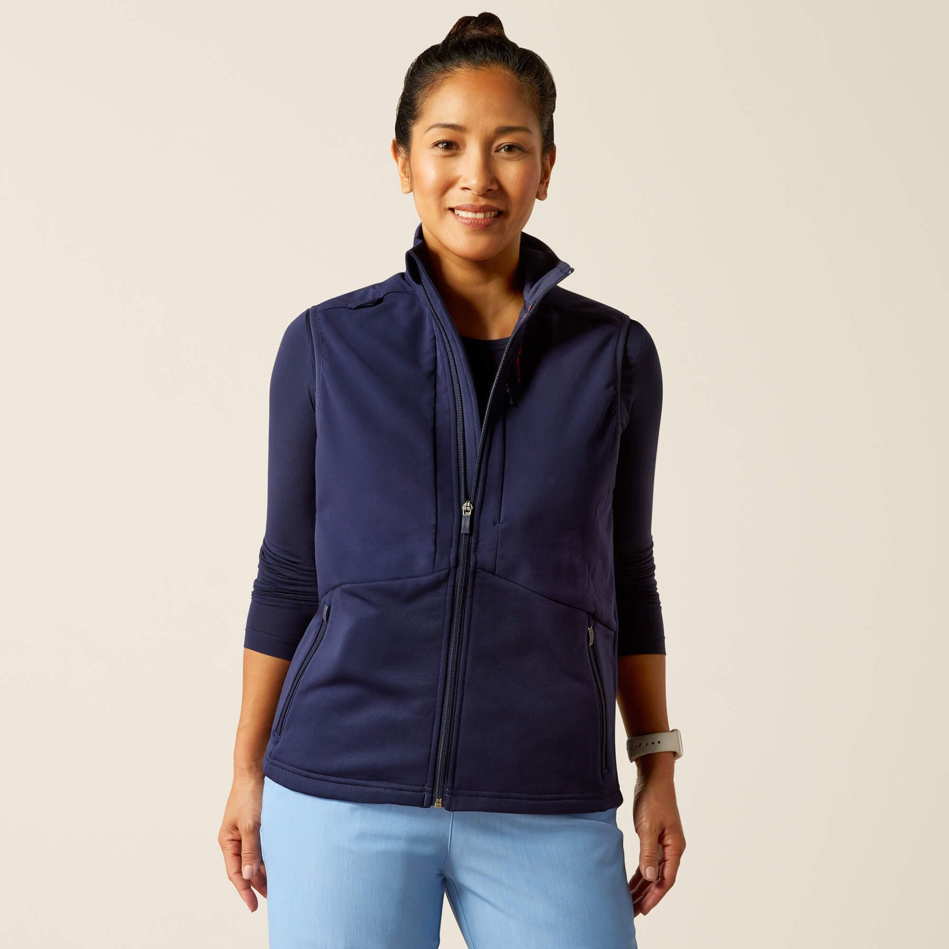 Sina Fleece Scrub Vest Women | Ariat discount