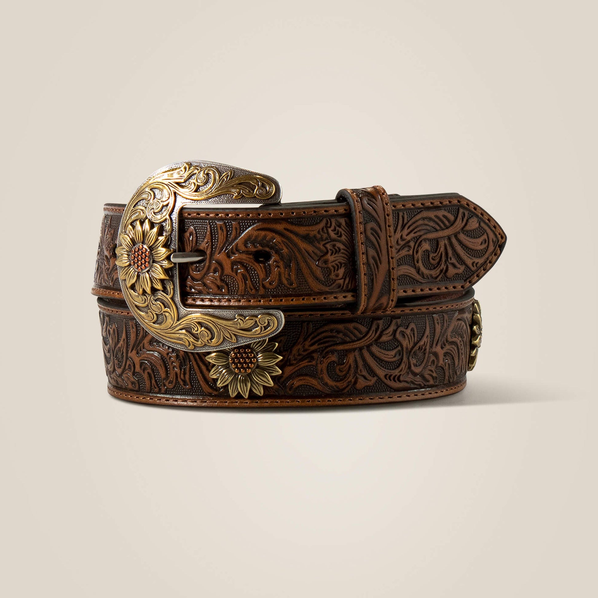 Sunflower Medallion Belt Women | Ariat for sale