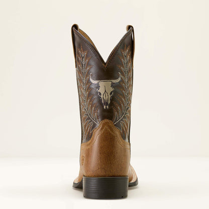 Stampede Wide Square Toe Western Boot Kids | Ariat outlet