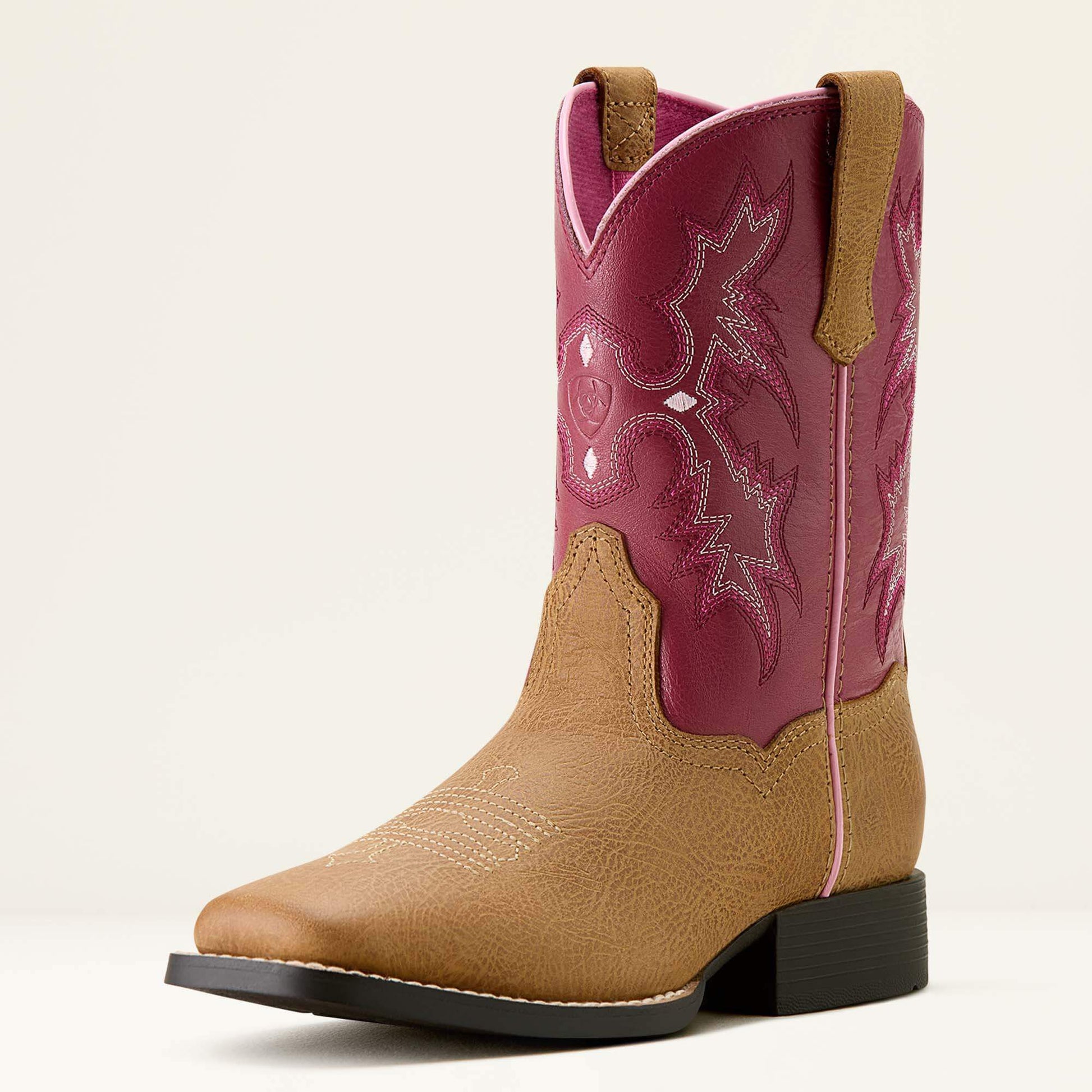 Tombstone Wide Square Toe Western Boot Kids | Ariat online shop