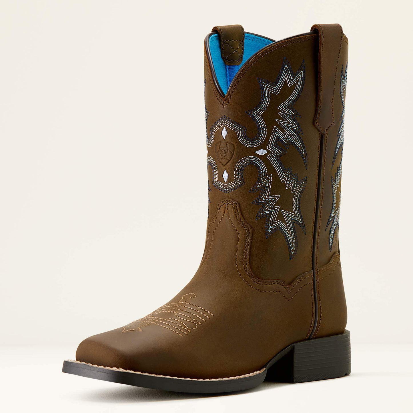 Tombstone Wide Square Toe Western Boot Kids | Ariat on sale