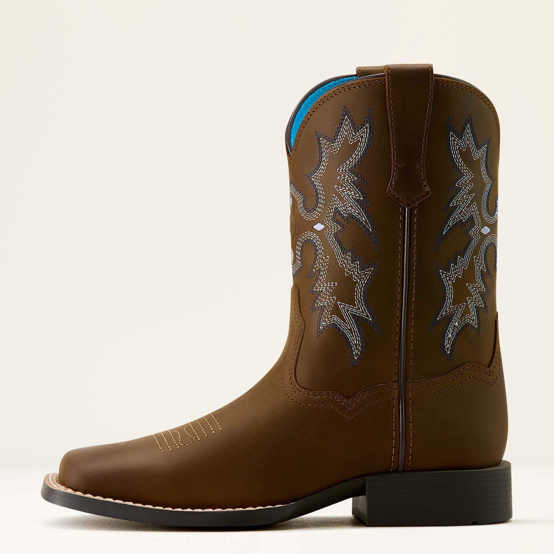 Tombstone Wide Square Toe Western Boot Kids | Ariat on sale