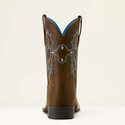 Tombstone Wide Square Toe Western Boot Kids | Ariat on sale
