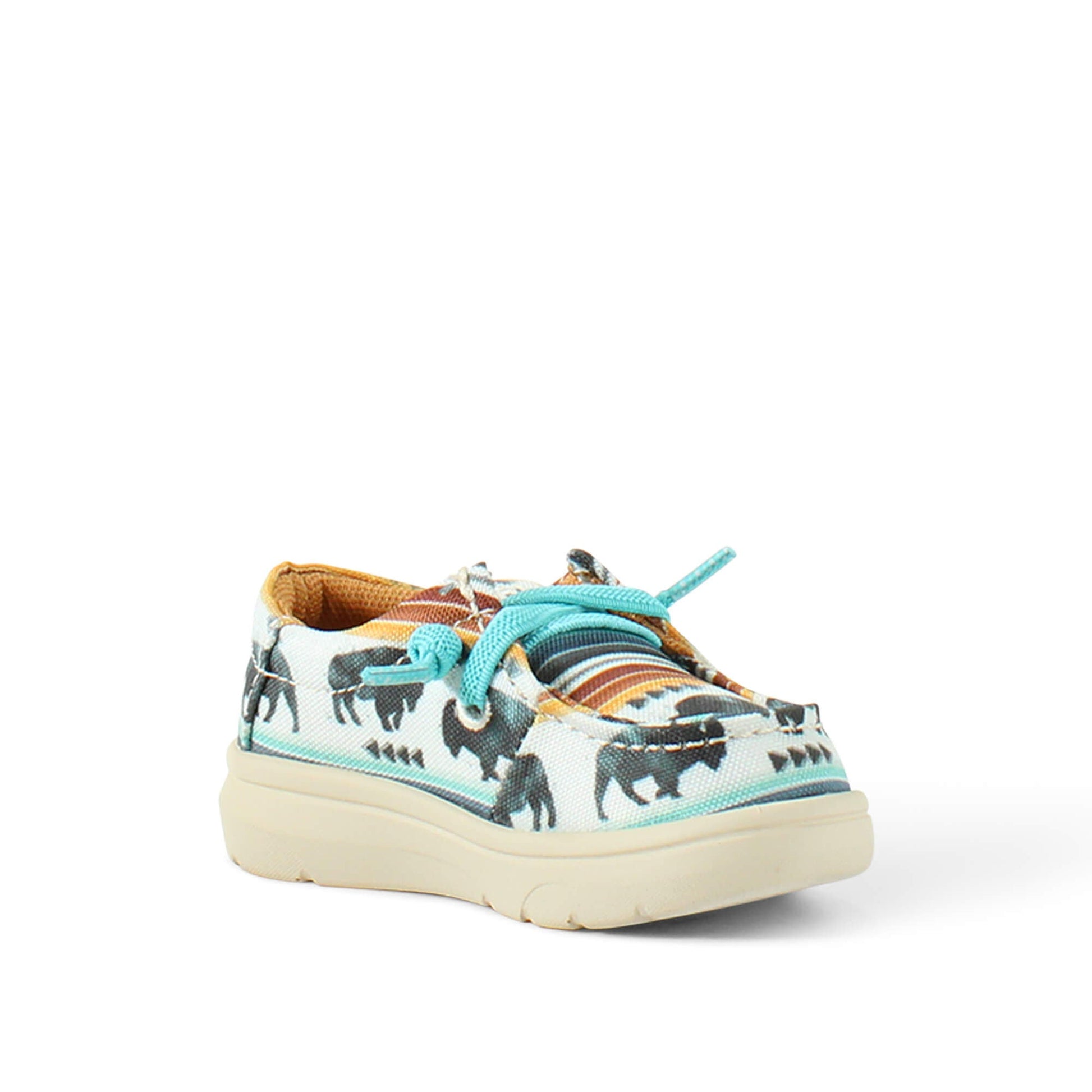 Toddler Lil' Stompers Buffalo Print Hilo Kids | Ariat outlet