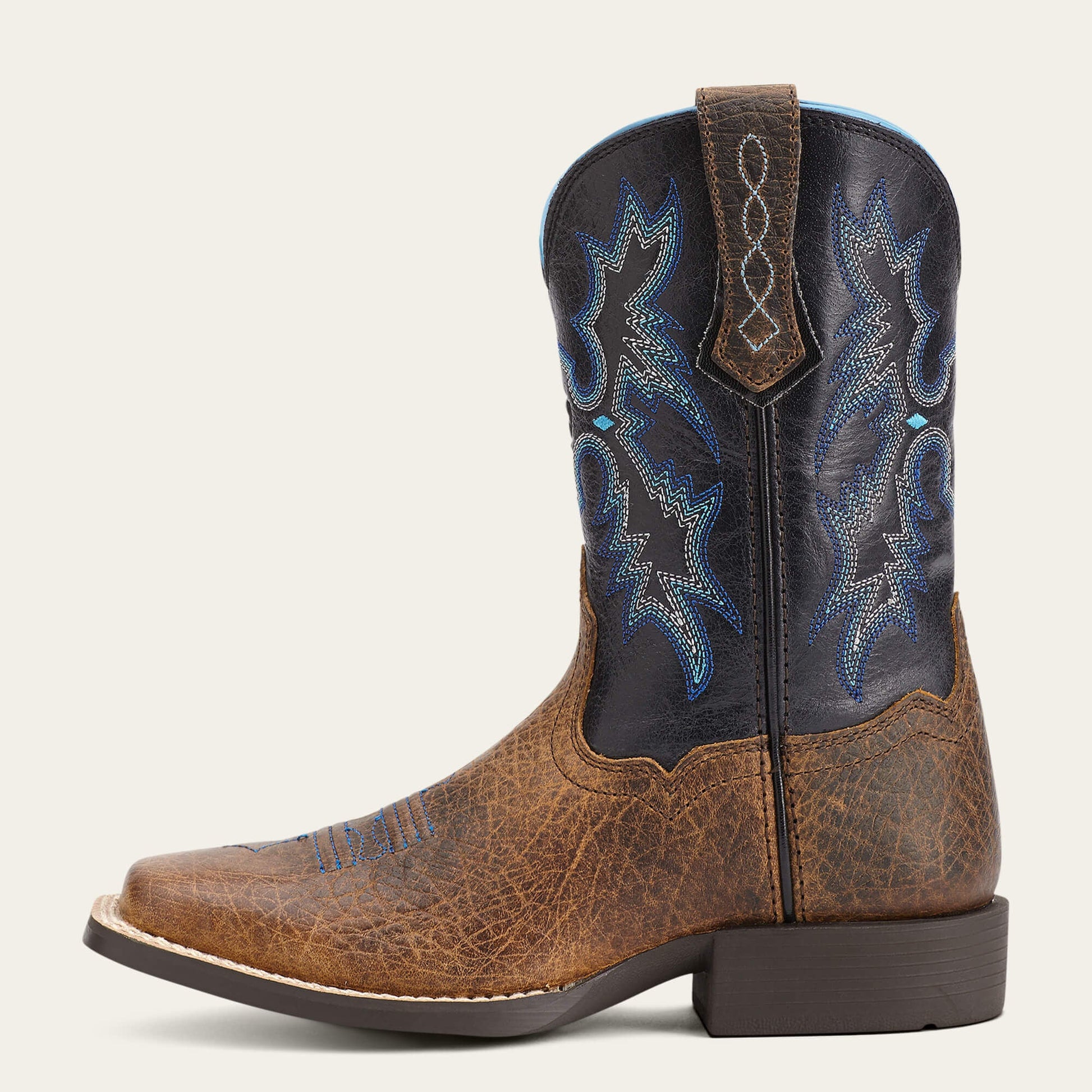 Tombstone Wide Square Toe Western Boot Kids | Ariat online