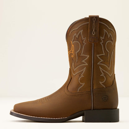 Deer Ridge Wide Square Toe Western Boot Kids | Ariat outlet