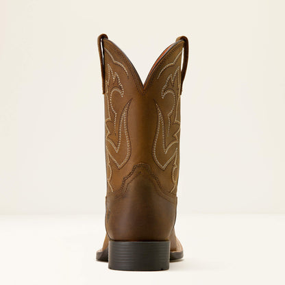 Deer Ridge Wide Square Toe Western Boot Kids | Ariat outlet
