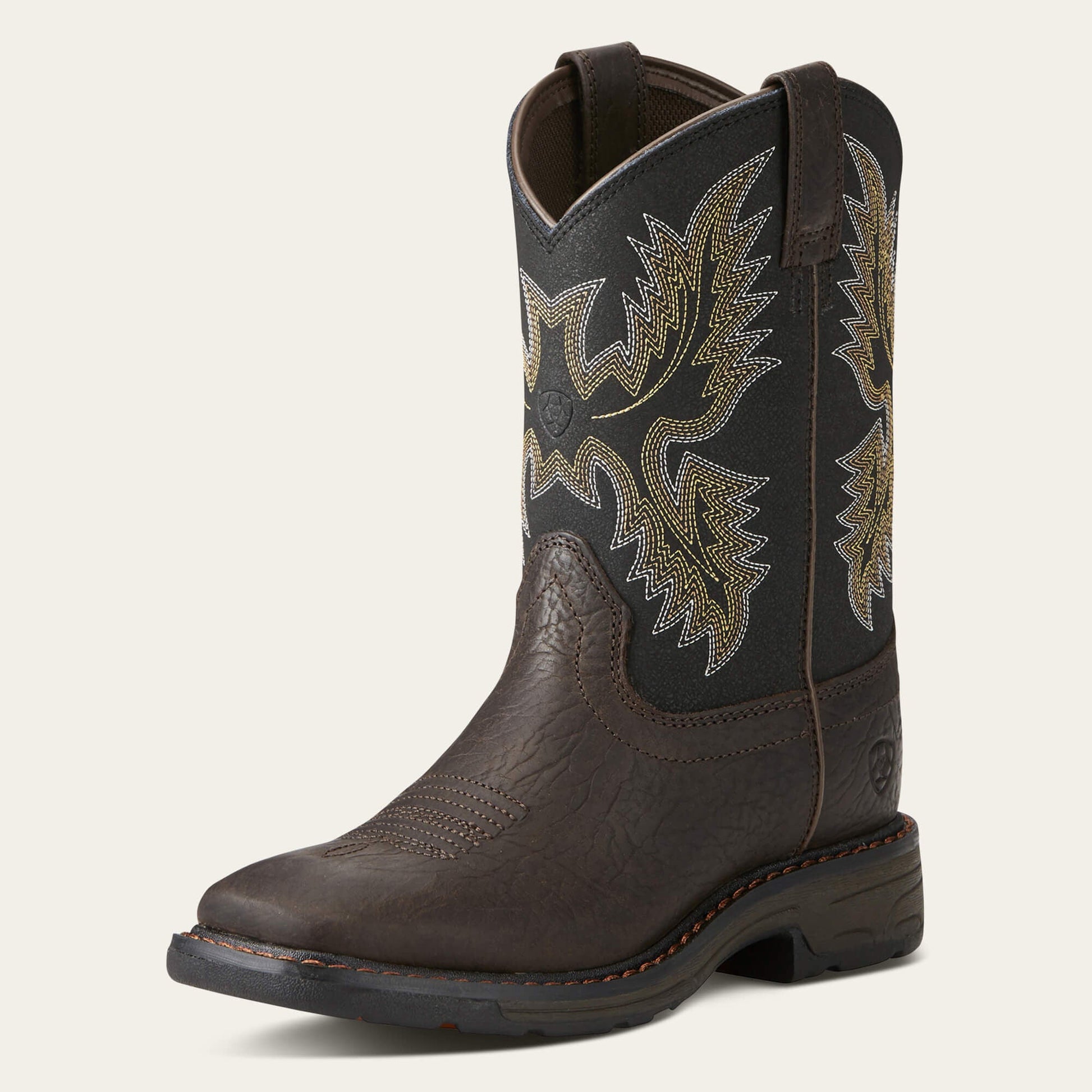 WorkHog Wide Square Toe Boot Kids | Ariat sale