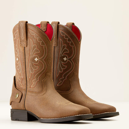 Quickdraw EZ Zip Western Boot Kids | Ariat outlet