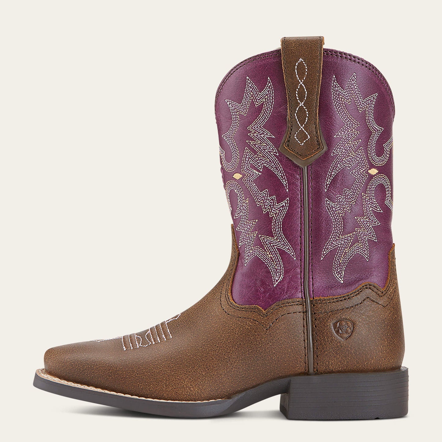 Tombstone Wide Square Toe Western Boot Kids | Ariat online