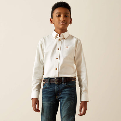 Solid Twill Classic Fit Shirt Kids | Ariat sale