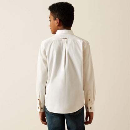 Solid Twill Classic Fit Shirt Kids | Ariat sale