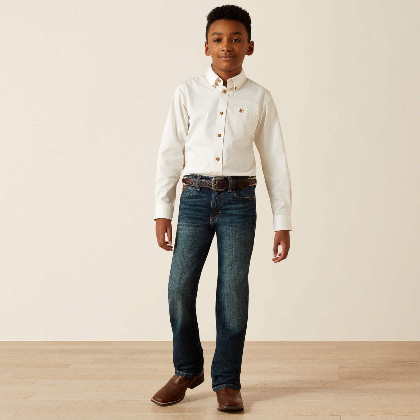 Solid Twill Classic Fit Shirt Kids | Ariat sale
