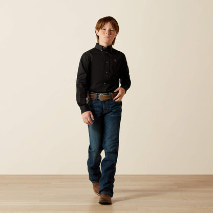 Solid Twill Classic Fit Shirt Kids | Ariat on sale