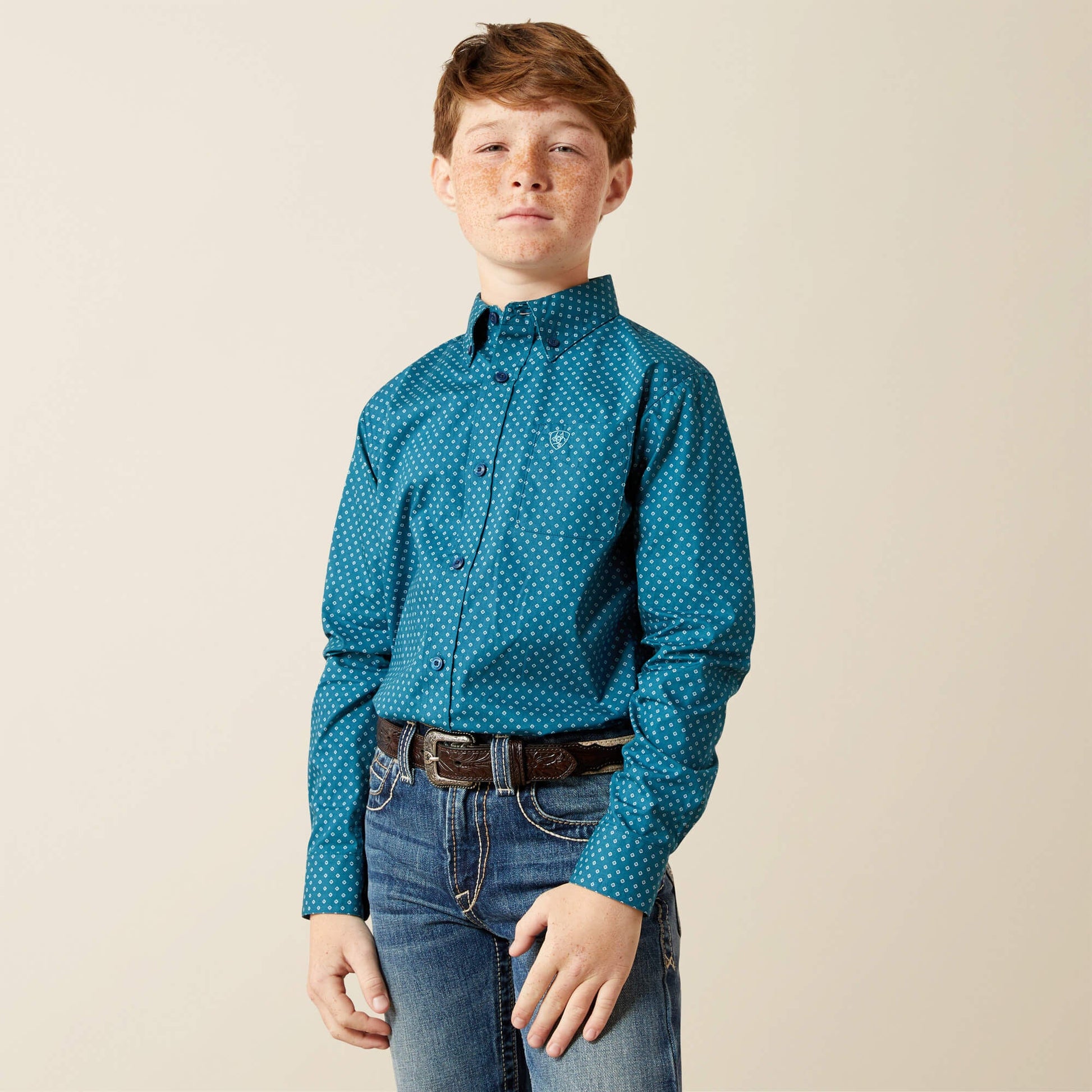 Tyce Classic Fit Shirt Kids | Ariat for sale