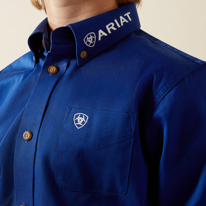 Team Logo Twill Classic Fit Shirt Kids | Ariat discount