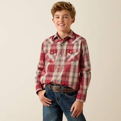 Retro Hawthorn Snap Shirt Kids | Ariat for sale