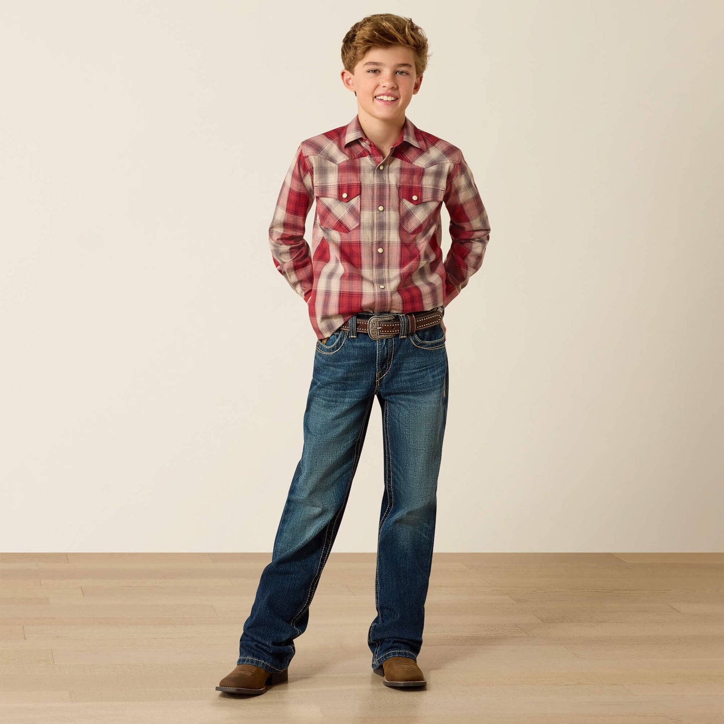 Retro Hawthorn Snap Shirt Kids | Ariat for sale