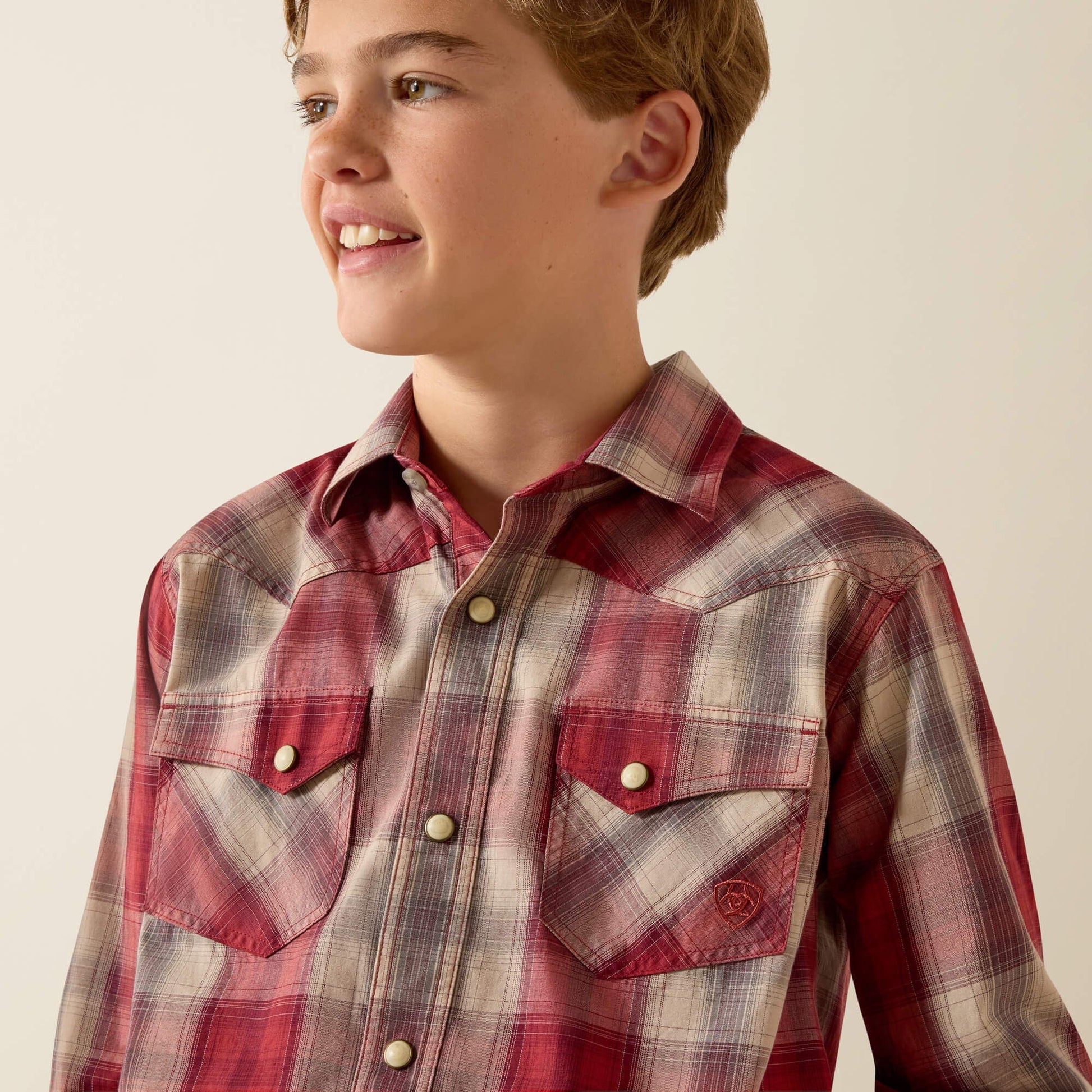 Retro Hawthorn Snap Shirt Kids | Ariat for sale
