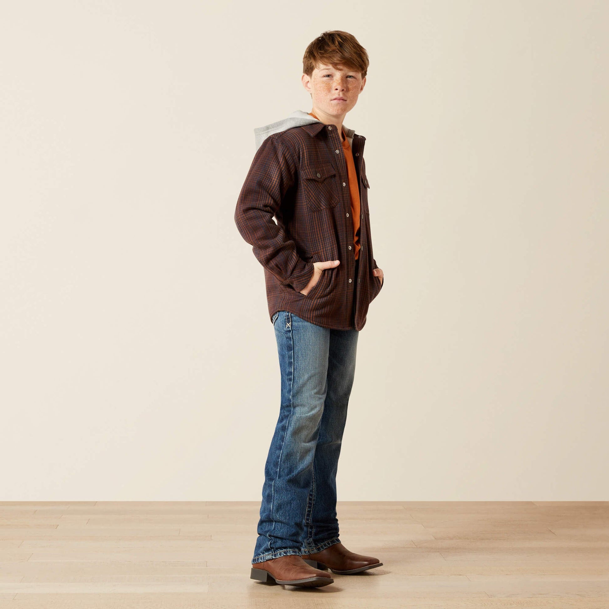 Holbrook Retro Shirt Jacket Kids | Ariat for sale