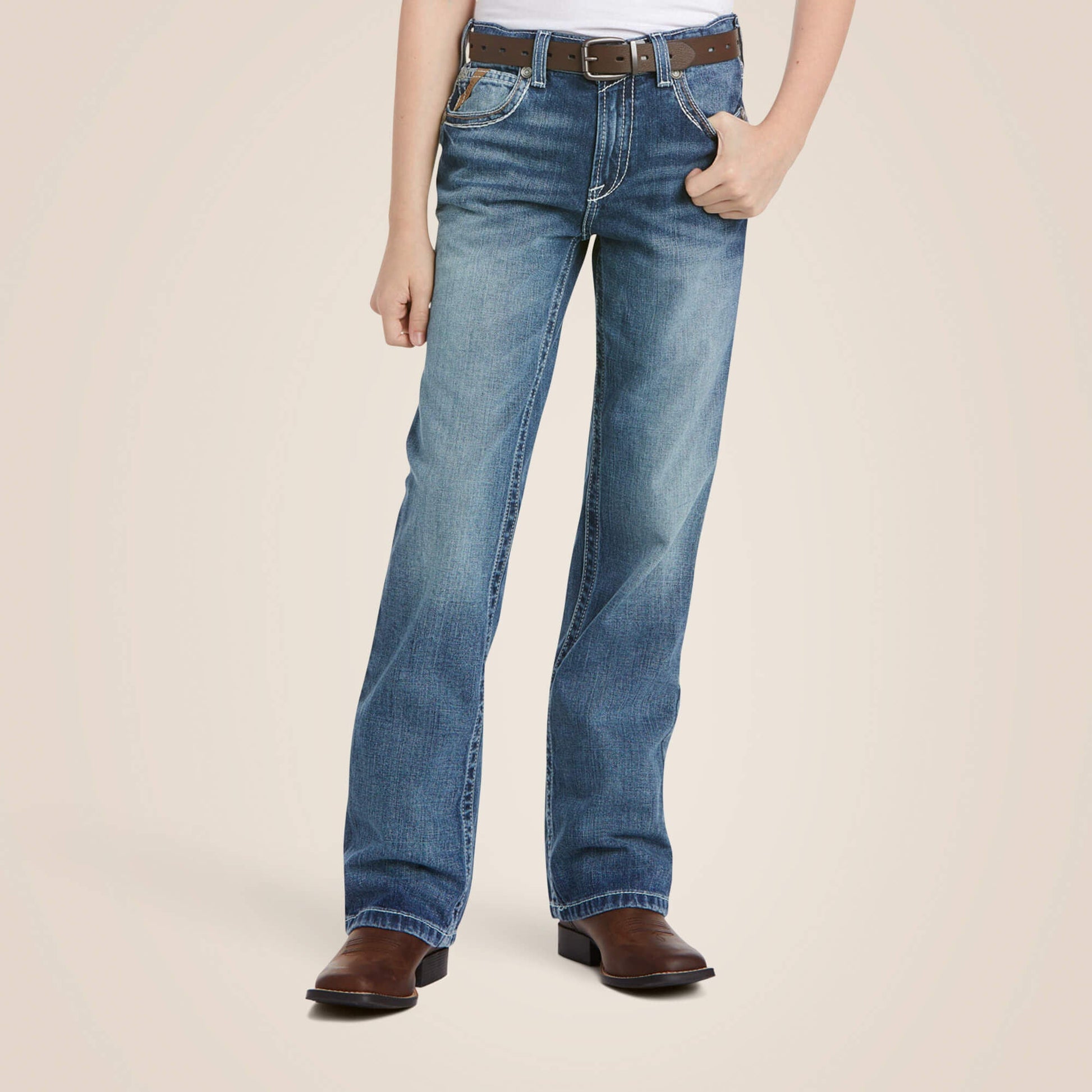 B4 Relaxed Coltrane Boot Cut Jean Kids | Ariat online