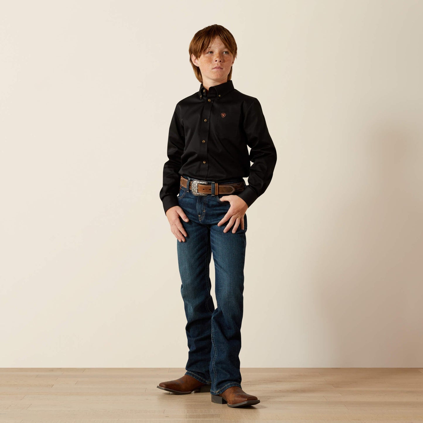 B4 Relaxed Stretch Legacy Boot Cut Jean Kids | Ariat outlet