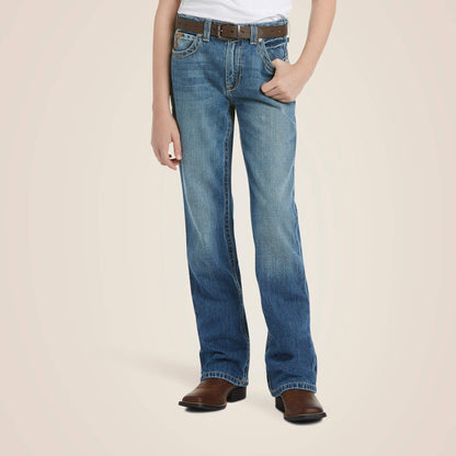 B4 Relaxed Boundary Boot Cut Jean Kids | Ariat online shop