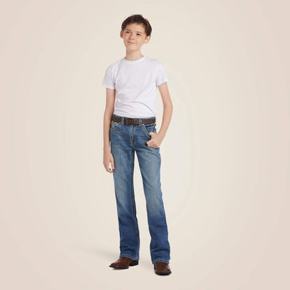 B4 Relaxed Boundary Boot Cut Jean Kids | Ariat online shop