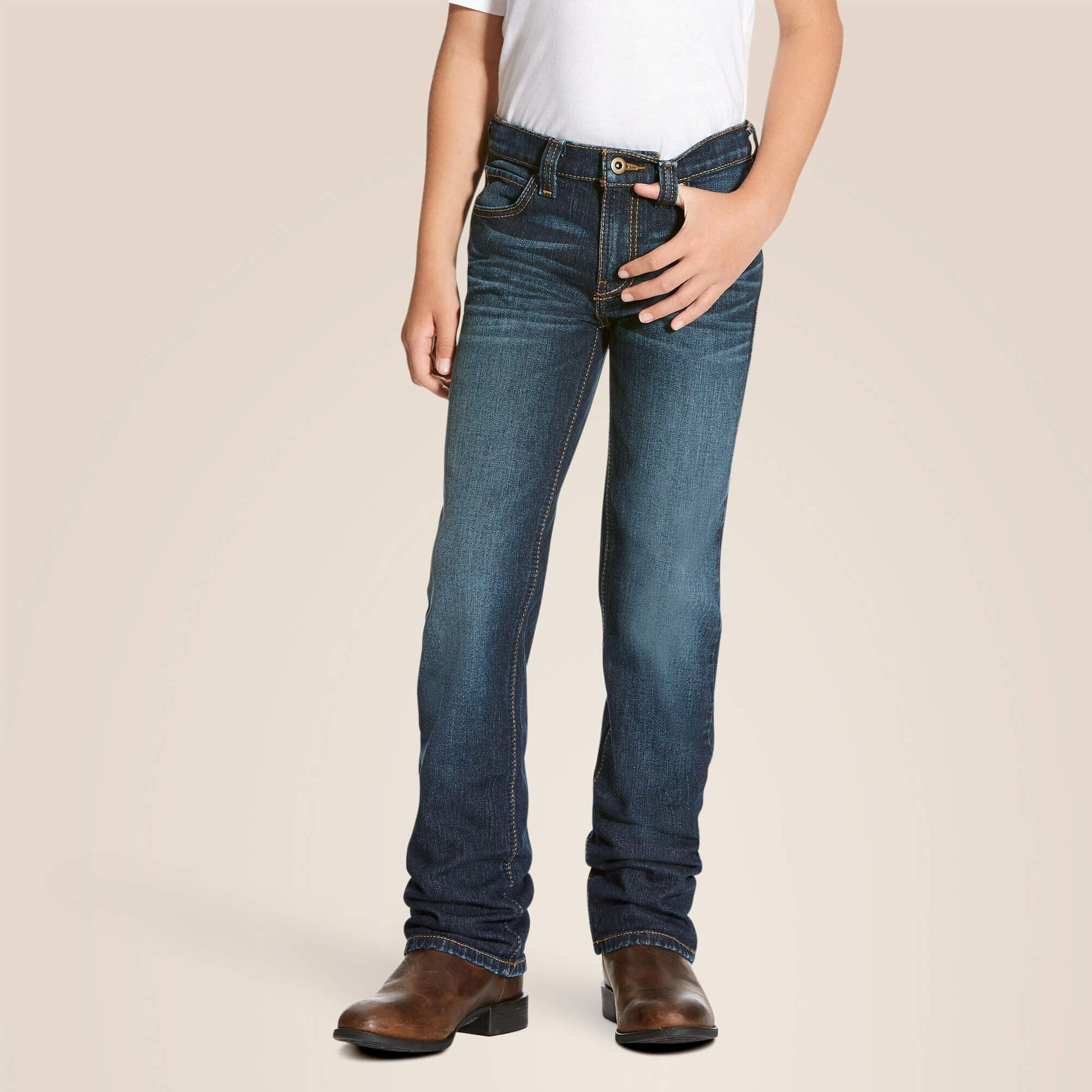 B5 Slim Stretch Legacy Stackable Straight Leg Jean Kids | Ariat sale