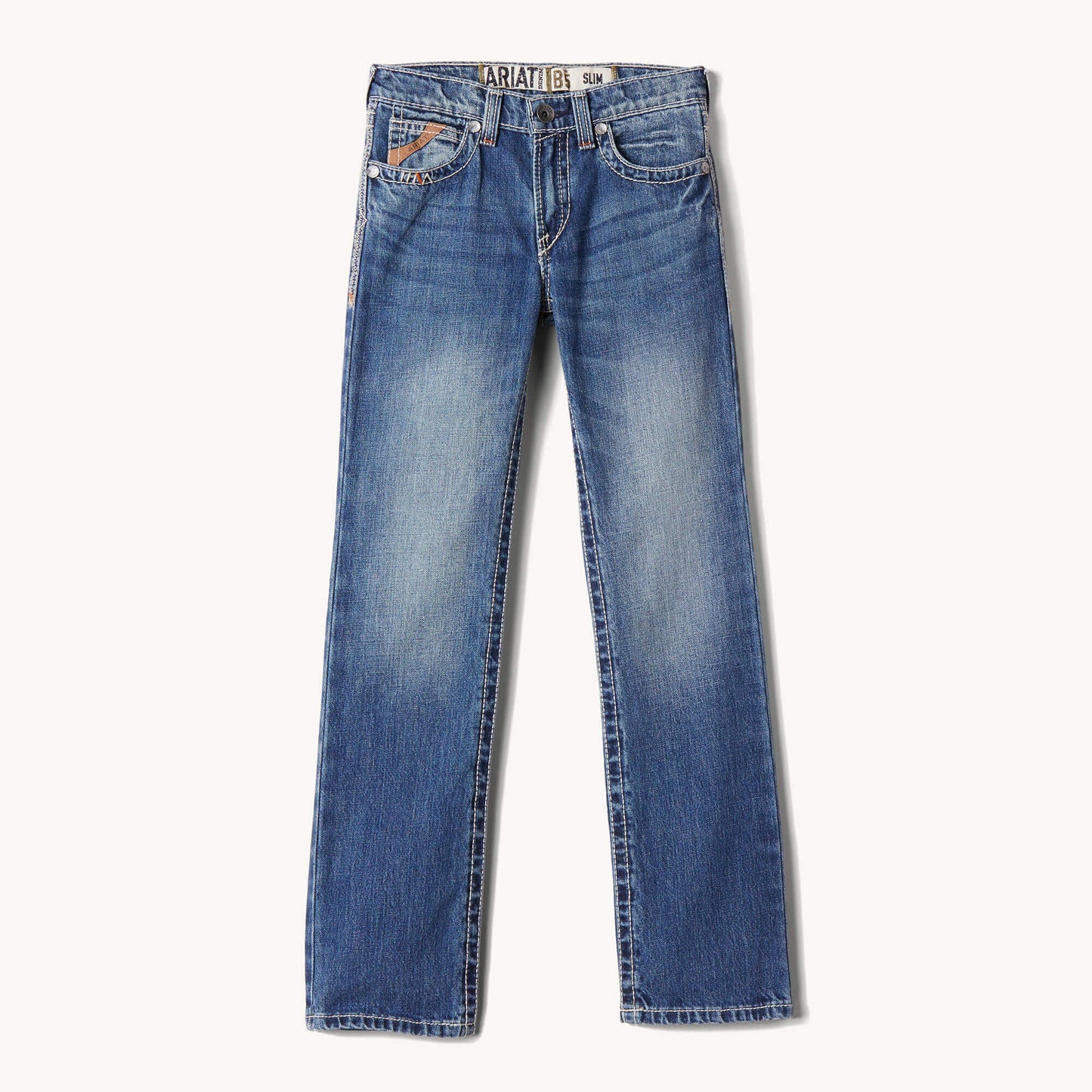 B5 Slim Charger Stackable Straight Leg Jean Kids | Ariat on sale