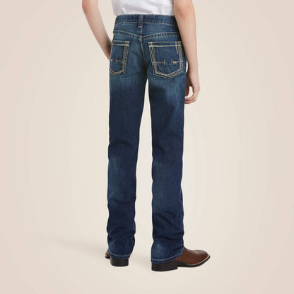 B5 Slim Boundary Stackable Straight Leg Jean Kids | Ariat for sale