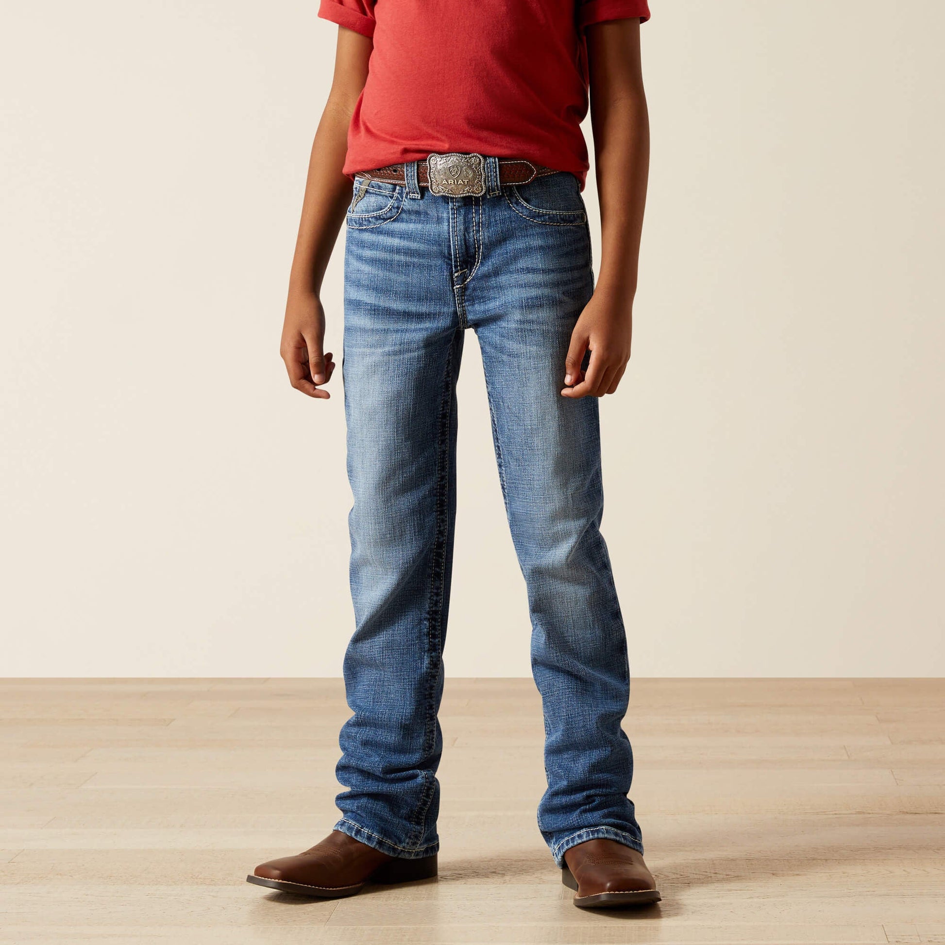 B4 Relaxed August Boot Cut Jean Kids | Ariat online