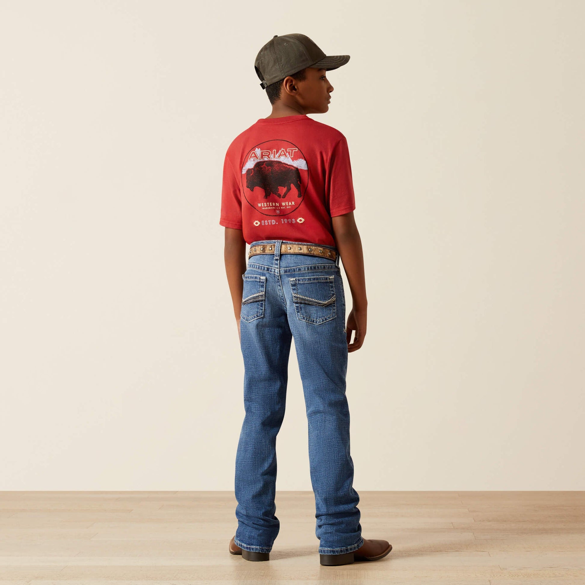 B4 Relaxed August Boot Cut Jean Kids | Ariat online