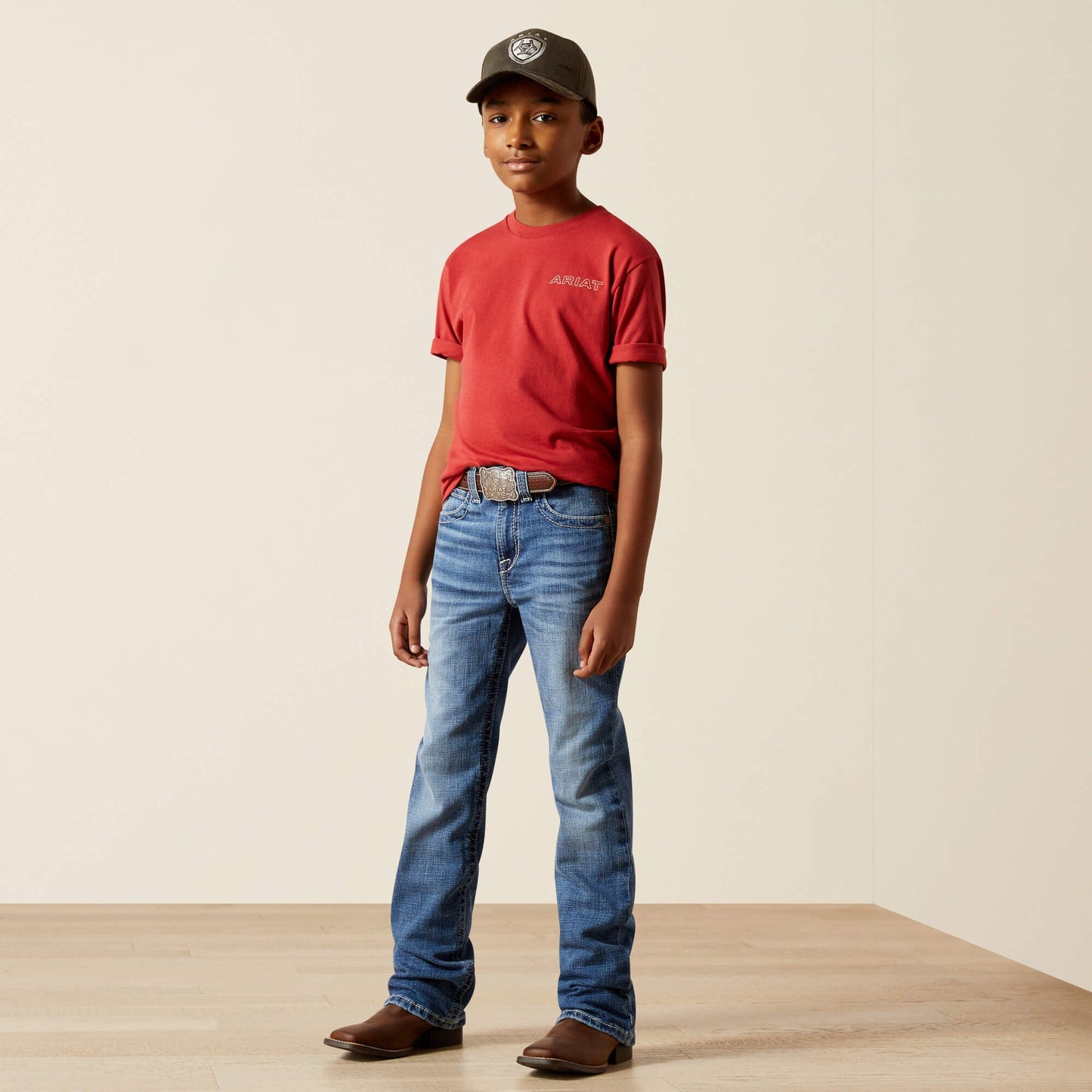 B4 Relaxed August Boot Cut Jean Kids | Ariat online