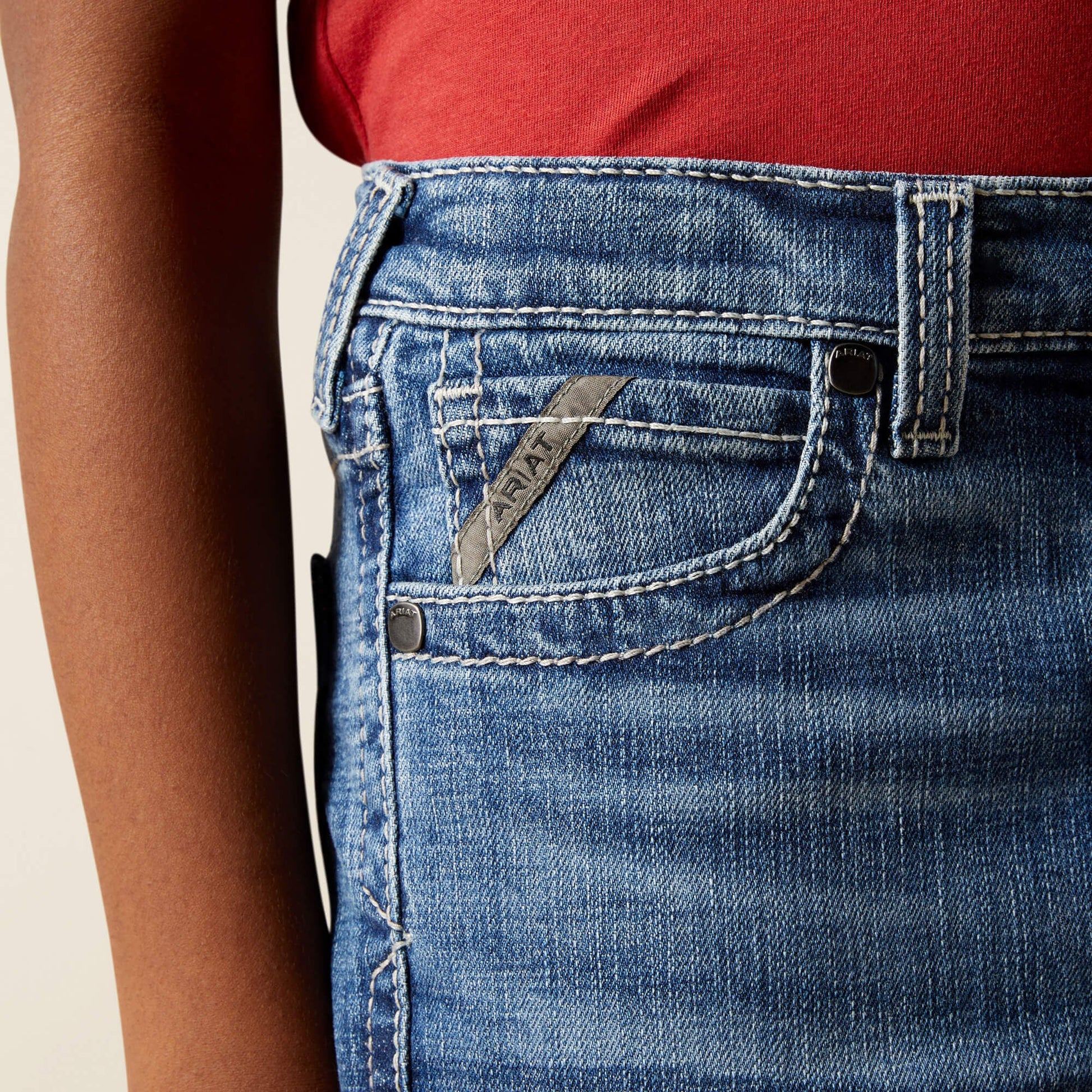 B4 Relaxed August Boot Cut Jean Kids | Ariat online