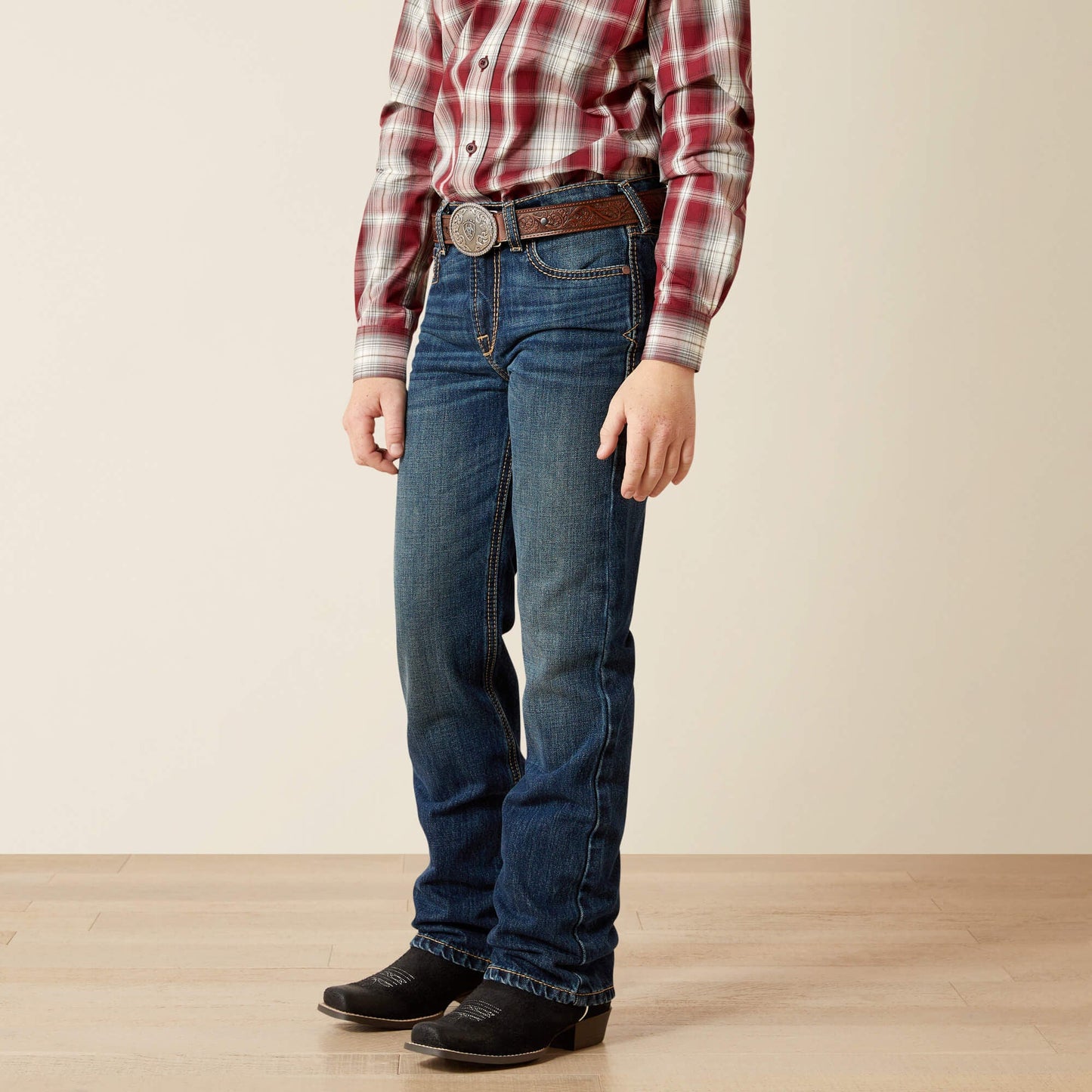 B4 Relaxed Baron Boot Cut Jean Kids | Ariat online shop