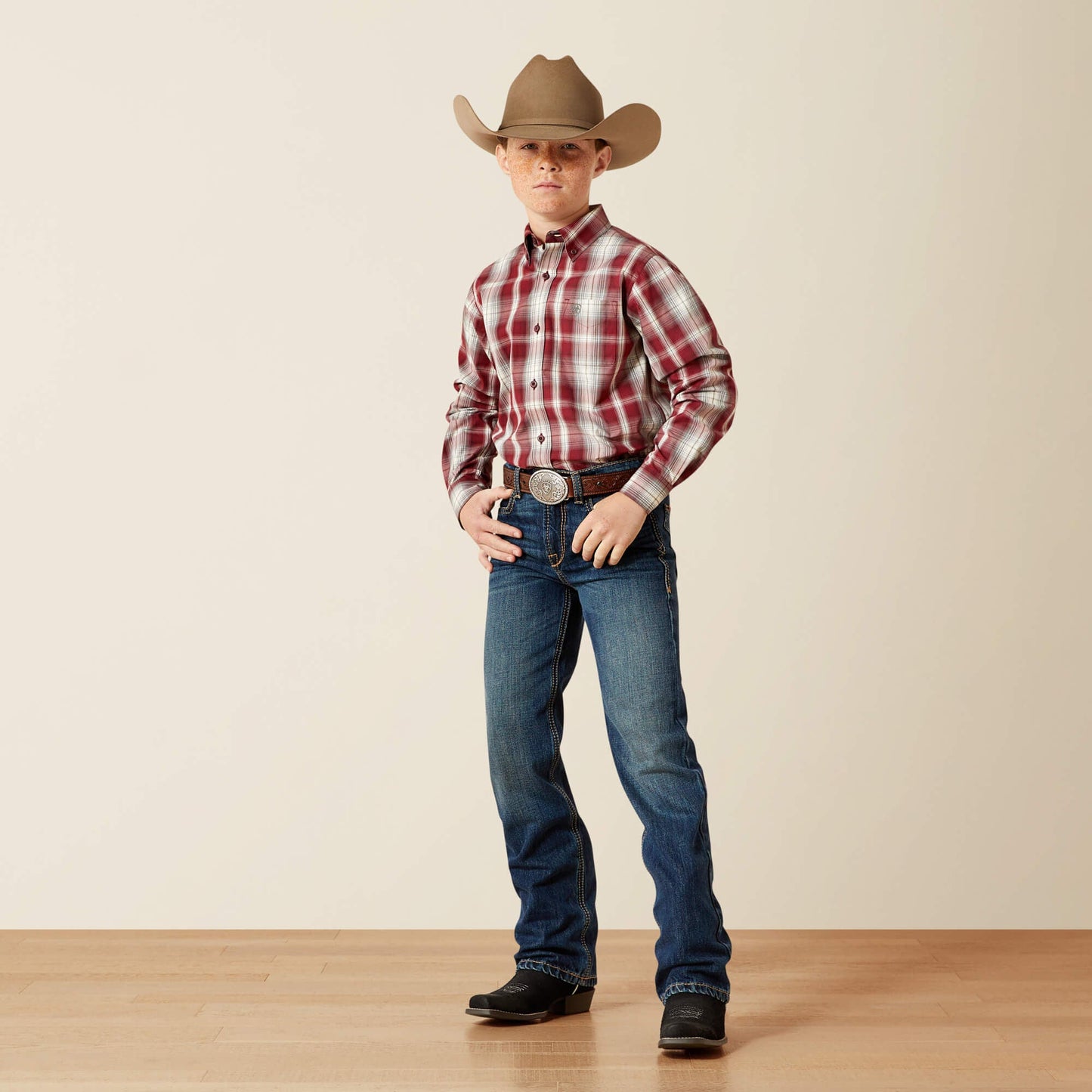 B4 Relaxed Baron Boot Cut Jean Kids | Ariat online shop