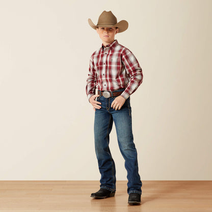 B4 Relaxed Baron Boot Cut Jean Kids | Ariat online shop