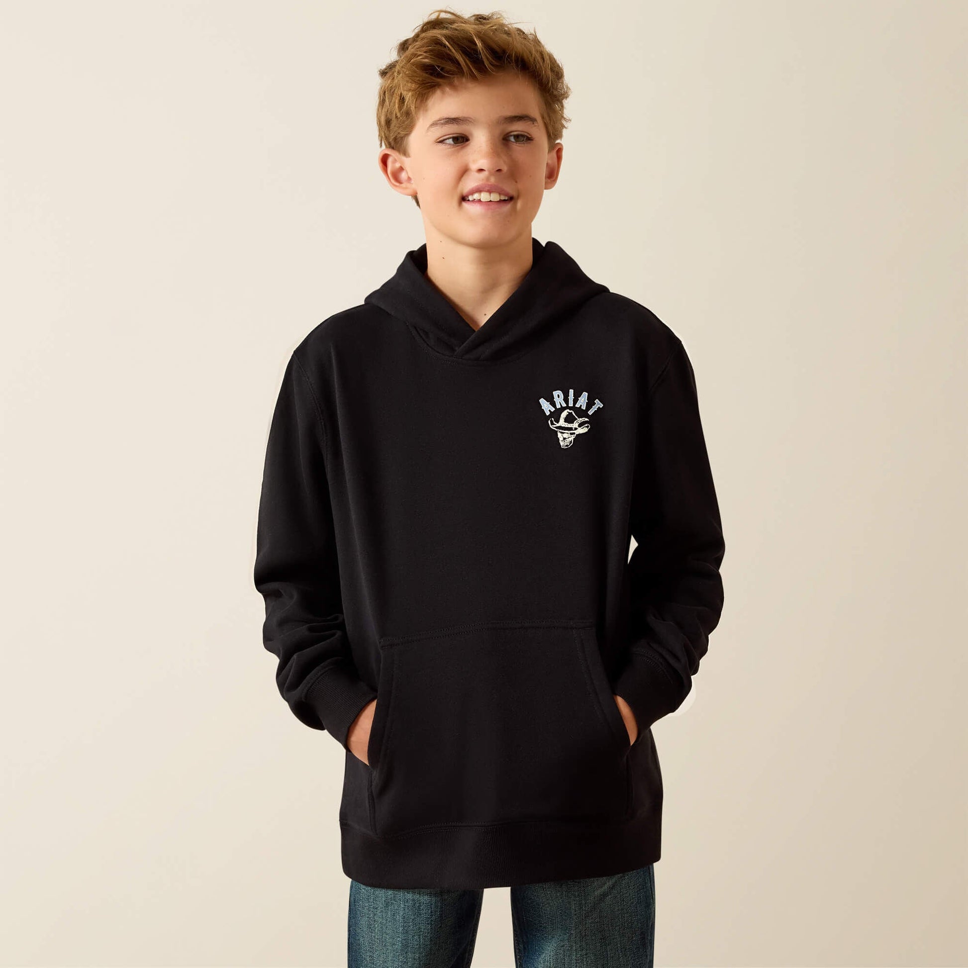 Ariat Stitched Skull Hoodie Kids | Ariat outlet